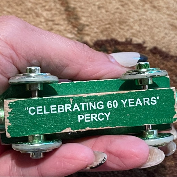 Thomas & Friends Percy Special 60th edition Wooden Train - Picture 4 of 5